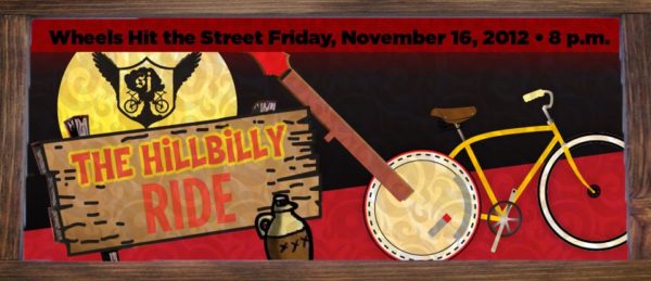 The Hillbilly Hoedown Ride – Nov 16th 8PM