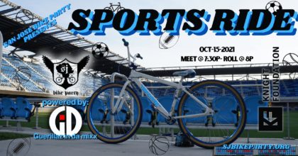SJBP presents the Sports Ride!