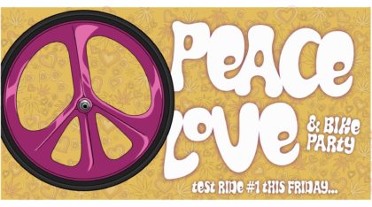 Peace, Love & Bike Party TR#1