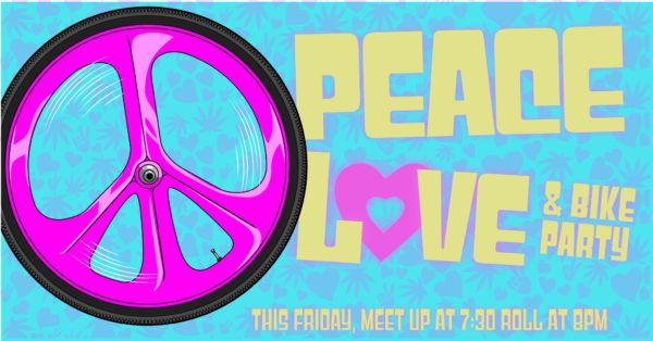 SJBP presents Peace, Love & Bike Party Ride