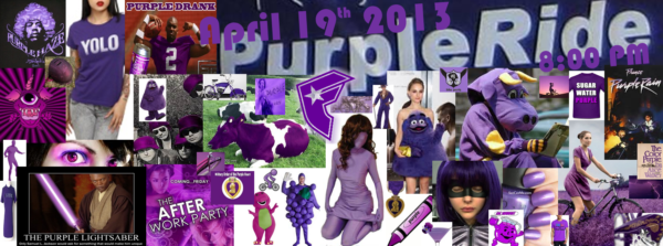 The Purple Ride – April 19th