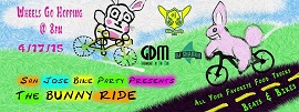 Bunny Ride Art 270X100