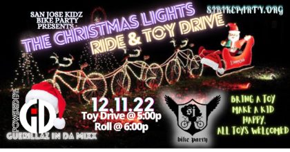 SJBP Kidz Bike Party Holiday Lights Ride & Toy Drive 2022