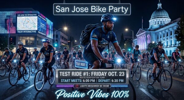 SJBP – San Jose Bicycles 14th Anniversary Tribute Ride – Test Ride #1
